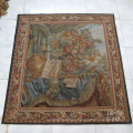 Oil Painting Pictorial Religion Aubusson Design Flat Weave Hand Woven European Style Wall-Hanging French Tapestry